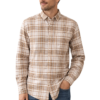 Men’s Beige Checkered Cotton Shirt – Soft & Trendy Casual Wear