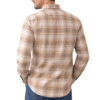 Men’s Beige Checkered Cotton Shirt – Soft & Trendy Casual Wear