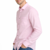 Trendy Pink Solid Shirt for Men – Modern Casual & Office Wear