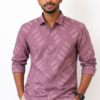 Untitled design (32) Purple Geometric Design Shirt – Urban Trend