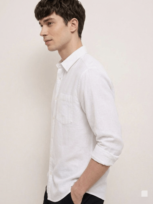 Voston Acer Essential White Shirt for Men
