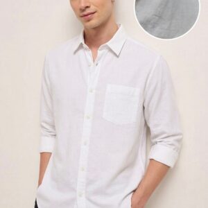 ​Voston Acer Essential White Shirt for Men