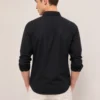 Puma_file_0000000015ac71fbac0ec893c46f561e (1) Men's Solid Black Premium Pure Cotton Shirt -Buy Online India