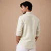 Puma_file_00000000a02471f4b5a3c24fbf2eb95c Cotton Blend Oval & White Striped Shirt