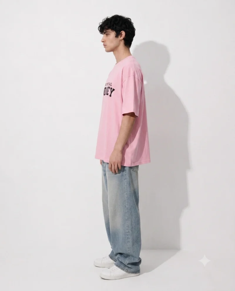 Puma_1780849175029 Drabin 'Universal Money' Premium Oversized Graphic T-Shirt – Soft Pink