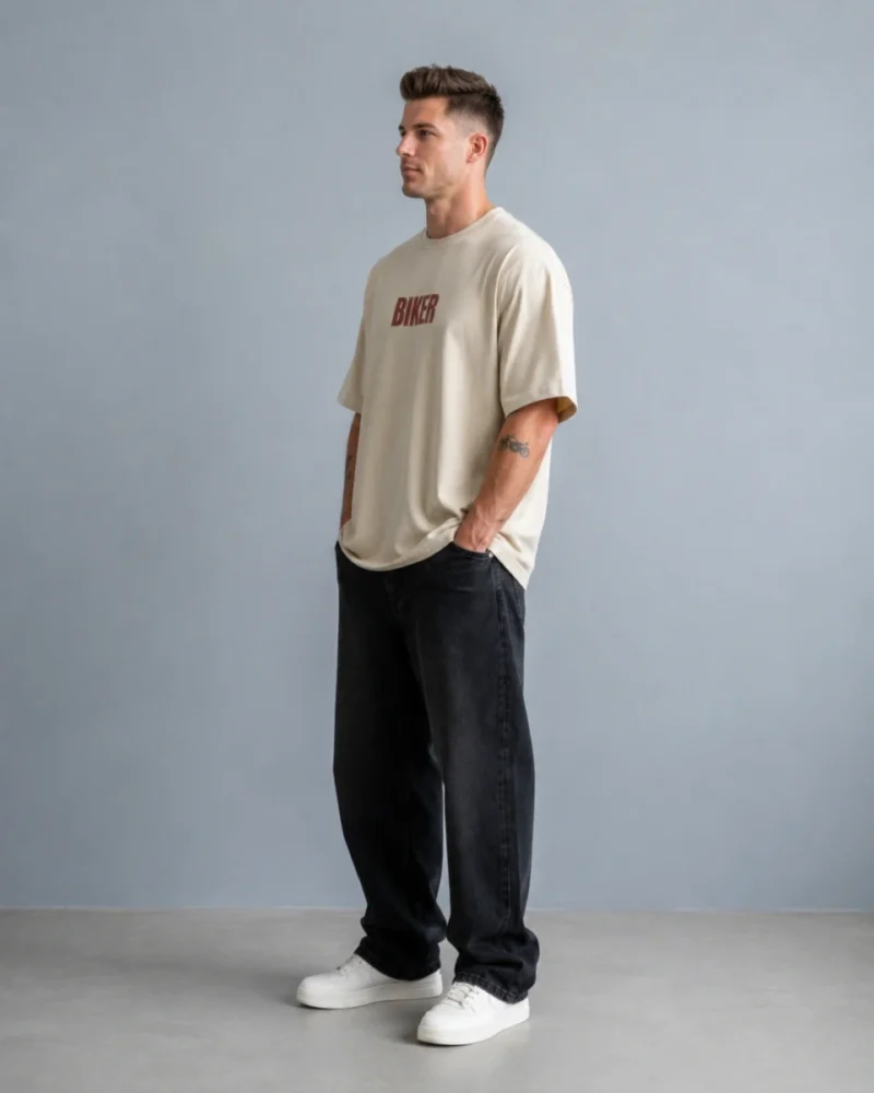 Puma_file_000000002fa0720b87eee4dea01d1acc BIKER" – Premium Beige Oversized Graphic T-Shirt