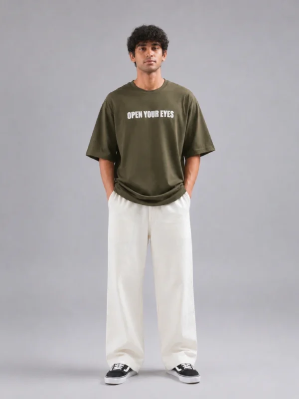 Puma_file_000000005344720ba39c1079bf30b5bc Open Your Eyes" – Premium Olive Green Oversized Graphic T-Shirt