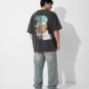 Urban Minimalist" – Premium Oversized Graphic T-Shirt