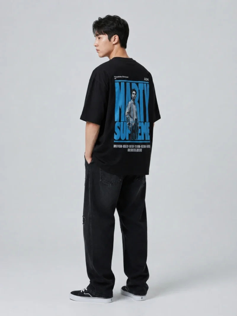 Puma_file_00000000c1a471fa8039067370f23a89 A24 x Supreme "Marty Supreme" Graphic Black T-Shirt