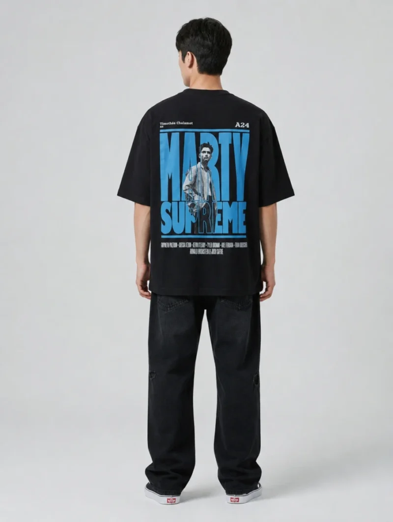 Puma_file_00000000c80071fa94b59d440a609952 A24 x Supreme "Marty Supreme" Graphic Black T-Shirt