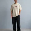 Puma_file_00000000f05071f8a80496b6b05f2f62 BIKER" – Premium Beige Oversized Graphic T-Shirt